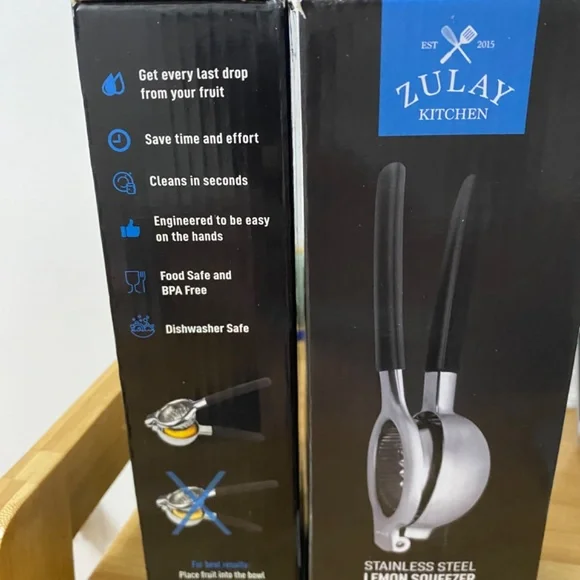 Zulay Lemon Squeezer Citrus Juicer - Picture 3 of 3